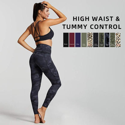 7/8 Workout Leggings for Women High Waisted Leggings with Pockets Squat Proof Yoga Ankle Leggings plus Size | Tummy Control Machine Washable Sports Leggings